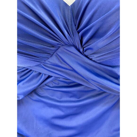 Victoria's Secret Swimsuit Sz 40DD The Unforgettable One‎ Piece Blue Formed Cups - Picture 4 of 11